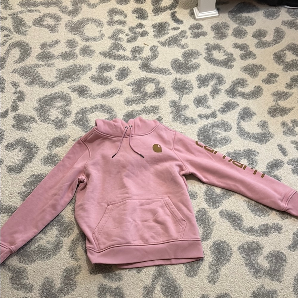 Carhartt Pink Cowl Neck Sweater